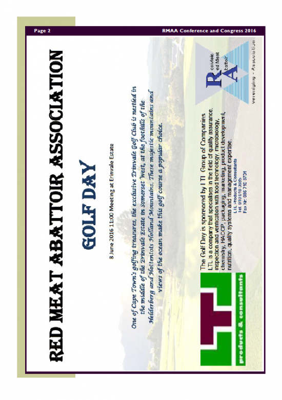RMAA Conference 2