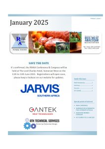 RMAA January Newsletter