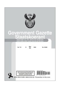 Rescinding of Foot and Mouth Disease Management Area in KwaZulu Natal Province